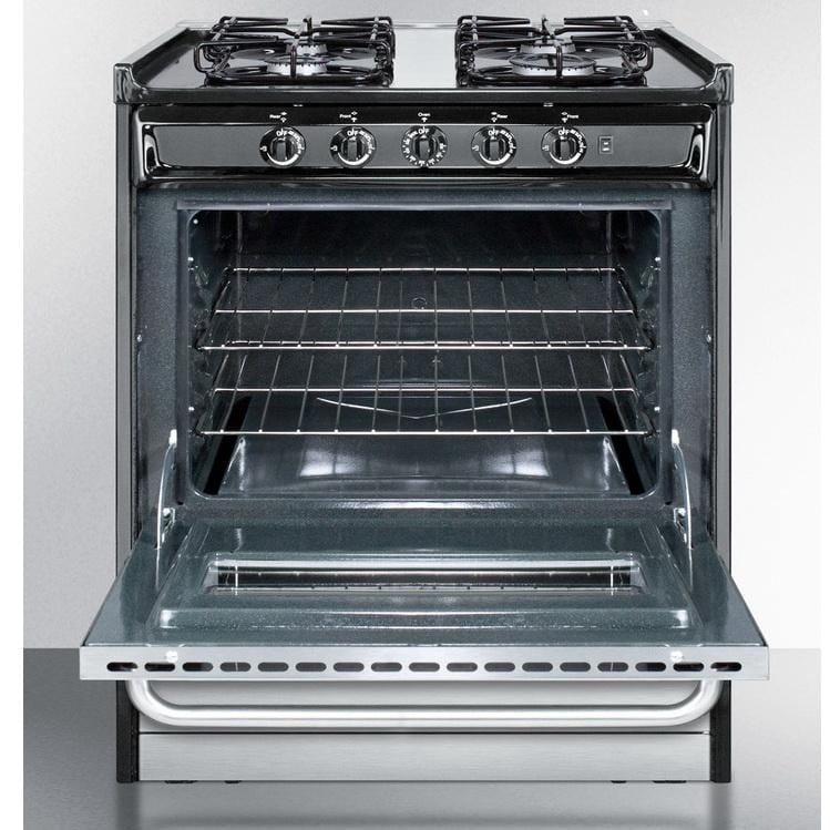 Summit TTM21027BRSW Luxury and Convenience Gas Range