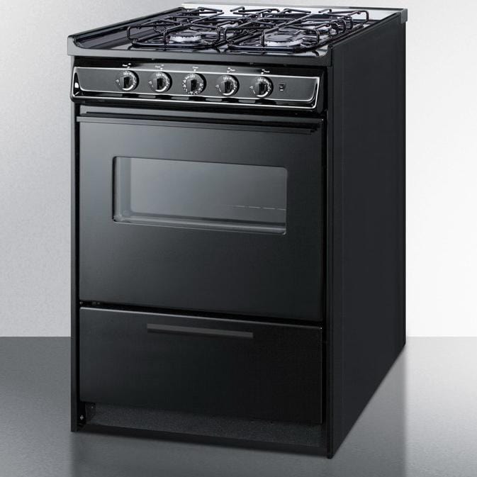 Summit TTM6107CRSW Long-Lasting Durability Gas Range