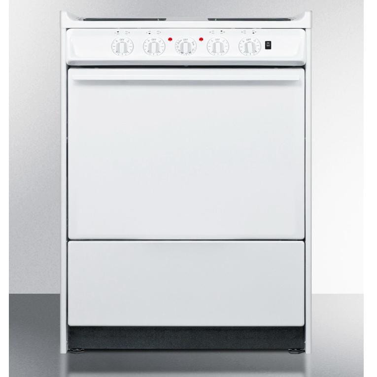 Summit WEM610R Long-lasting Durability Gas Range