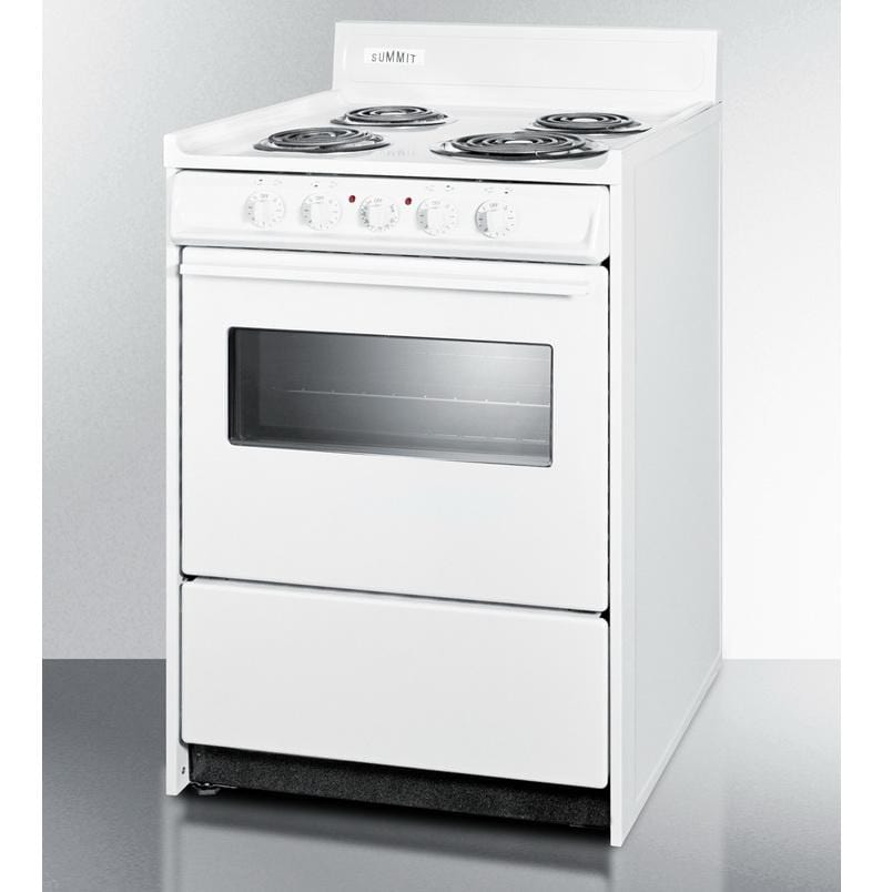 Summit WEM610W High Quality Construction Electric Range