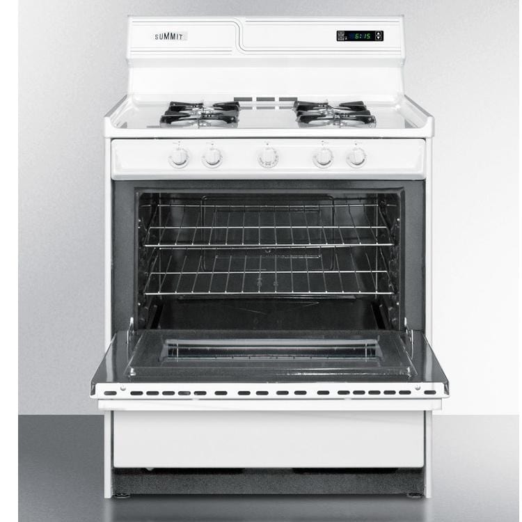 Summit WNM2307KW High Quality Construction Gas Range