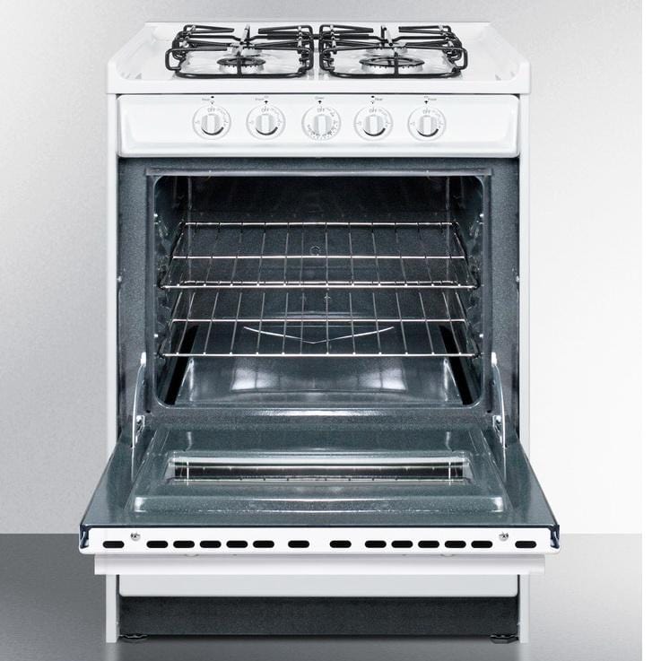 Summit WTM6107RSW Long-lasting Durability Gas Range