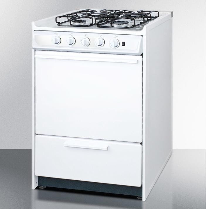 Summit WTM6107RS Long-lasting Durability Gas Range