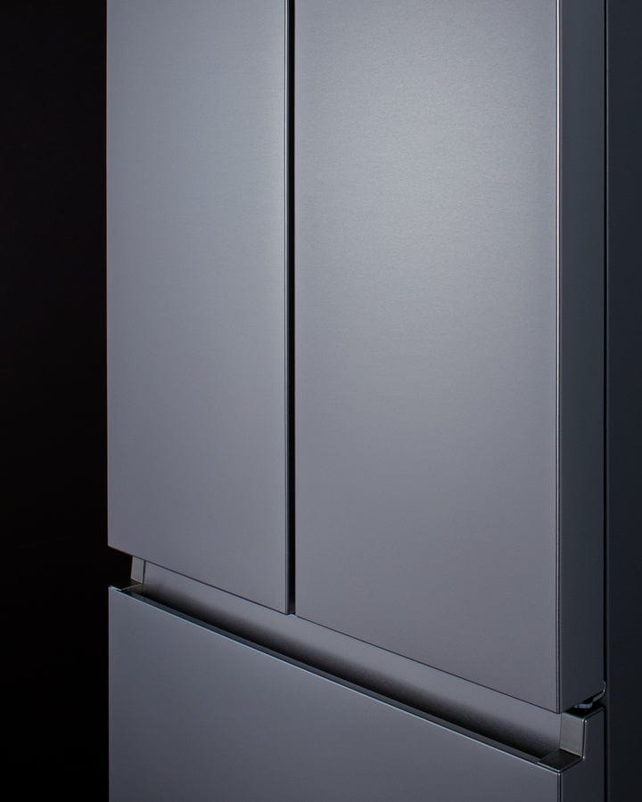 Summit 28 in. 14.8 cu. ft. Counter Depth French Door Refrigerator - Stainless Steel