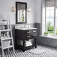 Water Creation 30 Inch Espresso Single Sink Bathroom Vanity From The Madalyn Collection