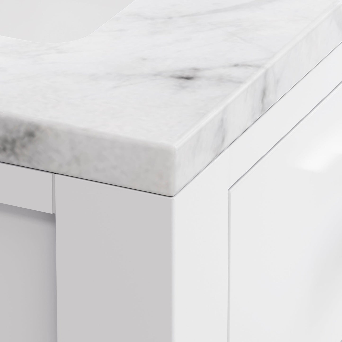 Water Creation 24 Inch Pure White Single Sink Bathroom Vanity From The Madison Collection