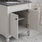 Water Creation 30 Inch Earl Grey Single Sink Bathroom Vanity From The Potenza Collection