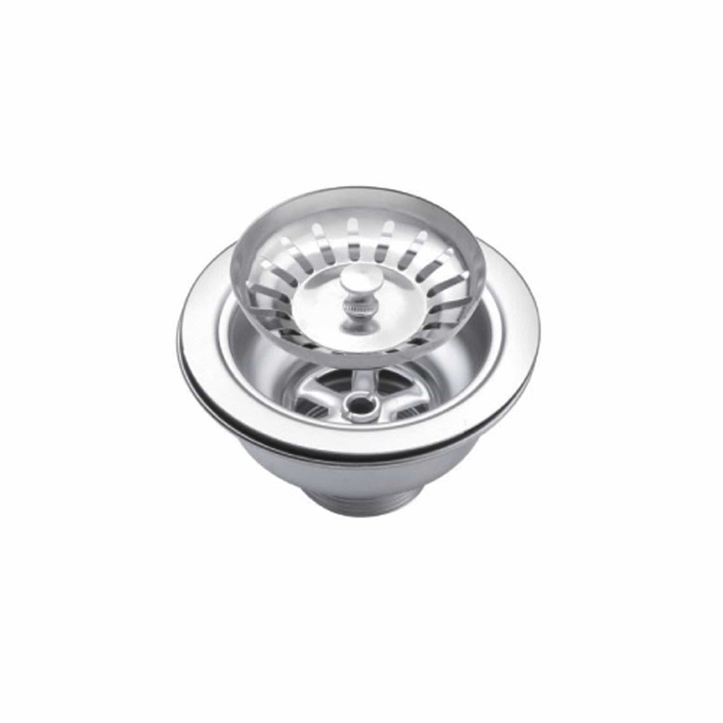 Water Creation 30 Inch X 19 Inch 15mm Corner Radius Single Bowl Stainless Steel Hand Made Undermount Kitchen Sink With Drain and Strainer