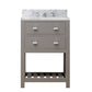 Water Creation 24 Inch Cashmere Grey Single Sink Bathroom Vanity With Faucet From The Madalyn Collection