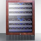 Summit SWC532BLBISTPNR 24" Wide Built-In Wine Cellar