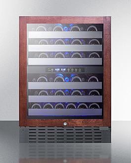 Summit SWC532BLBISTPNR 24" Wide Built-In Wine Cellar